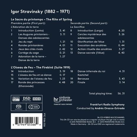 The Rite of Spring - SuperAudio CD ibrido di Igor Stravinsky - 2