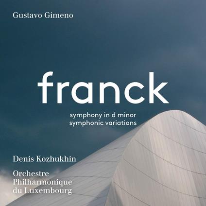 Sinfonie In D-Moll, Symphonische Variationen - CD Audio di Gustavo Gimeno