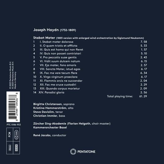 Stabat Mater - CD Audio di Franz Joseph Haydn,René Jacobs - 2