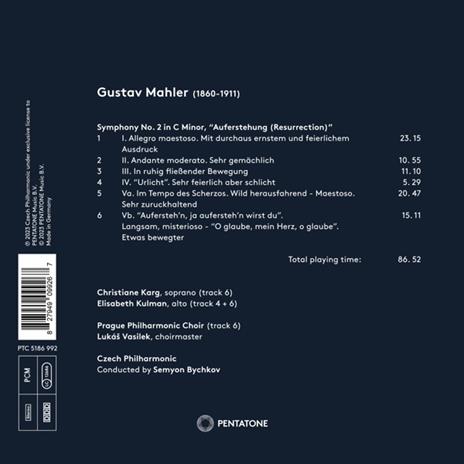 Symphony No. 2 - CD Audio di Gustav Mahler - 2