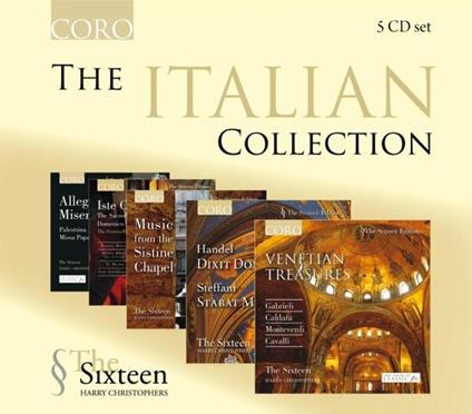 The Italian Collection - CD Audio di Harry Christophers,The Sixteen