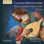 Messa a Quattro Voci - CD Audio di Claudio Monteverdi