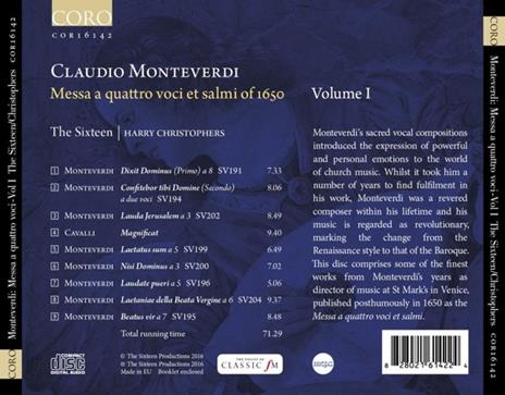Messa a Quattro Voci - CD Audio di Claudio Monteverdi - 2