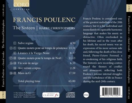 Musica sacra - CD Audio di Francis Poulenc - 2