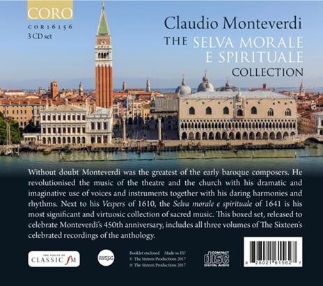 Selva Morale e Sprituale - CD Audio di Claudio Monteverdi - 3