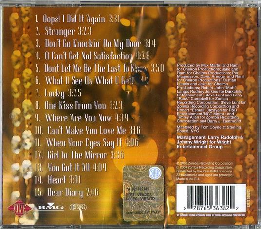 Oops!...I Did it Again - CD Audio di Britney Spears - 2