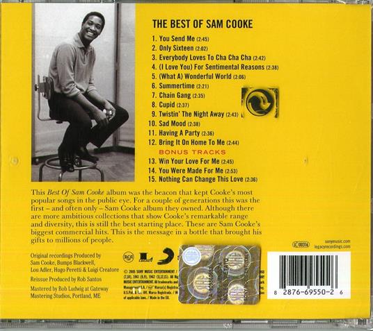 The Best of Sam Cooke - CD Audio di Sam Cooke - 2