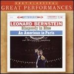 Rapsodia in blu - Un americano a Parigi - Concerto in Fa - CD Audio di Leonard Bernstein,George Gershwin,André Previn