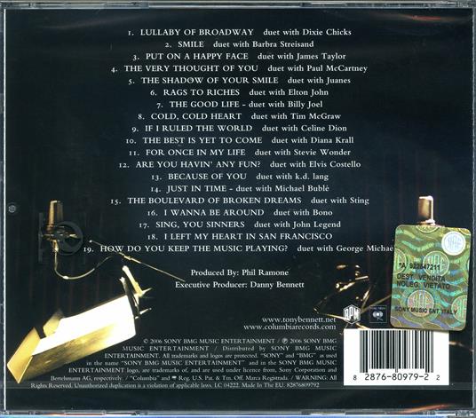 Duets. An American Classic - CD Audio di Tony Bennett - 2