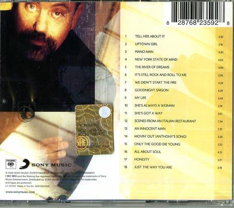 Piano Man. The Very Best of Billy Joel - CD Audio di Billy Joel - 2