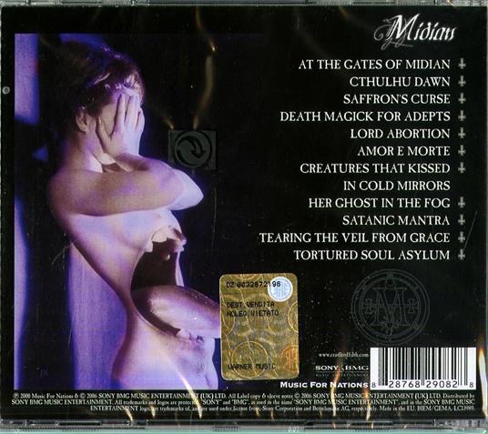 Midian - CD Audio di Cradle of Filth - 2