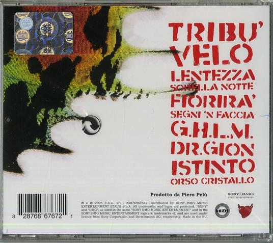 In faccia - CD Audio di Piero Pelù - 2