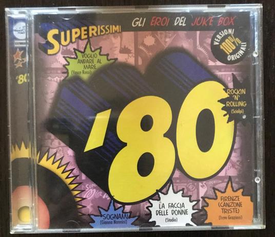 Compilation '80: Superissimi - Gli Eroi Del Juke Box - CD Audio