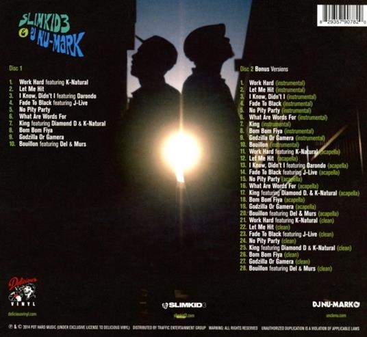 Slimkid3 & Dj Nu Mark - CD Audio di DJ Nu-Mark,Slimkid3 - 2