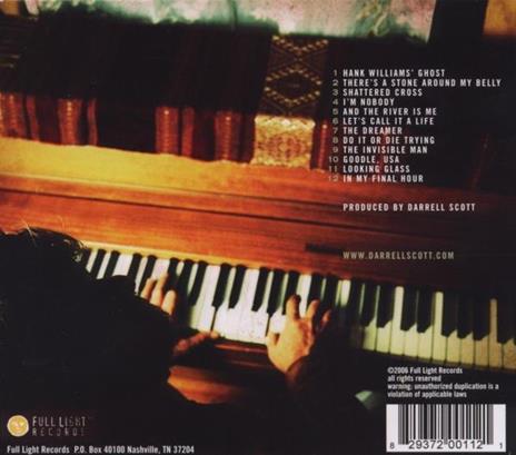 Invisible Man - CD Audio di Darrell Scott - 2