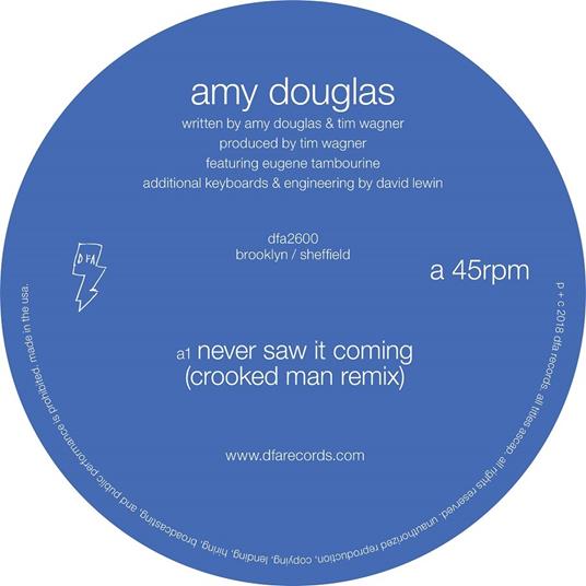 Never Saw It Coming - Vinile LP di Amy Douglas