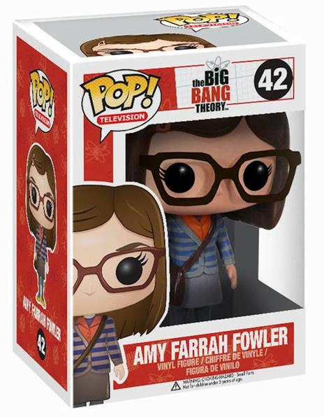 Pop Tv The Big Bang Theory Amy Farrah Fowler Vinyl Figure New! - 3