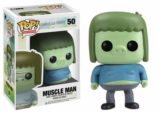 Pop Culture Regular Show Muscle Man Vinyl Figure New! - 4