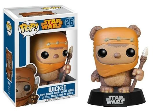Funko POP! Star Wars. Ewok Wicket Bobble Head - 3