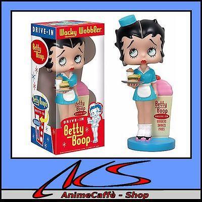 Funko Bobble Head Knocker Wacky Wobbler Betty Boop Drive-In Boop Figure