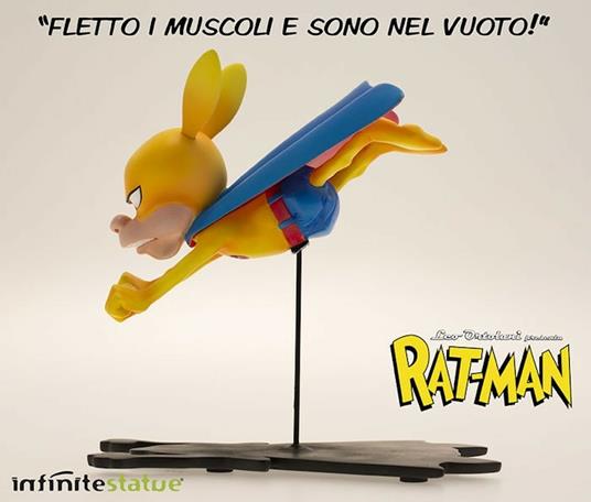 Rat-Man. Infinite Collection n. 05. Rat-Man Fly Statue - 4