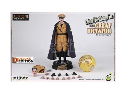 Charlie Chaplin Great Dictator 1/6 Dlx Action Figura Infinite Statua