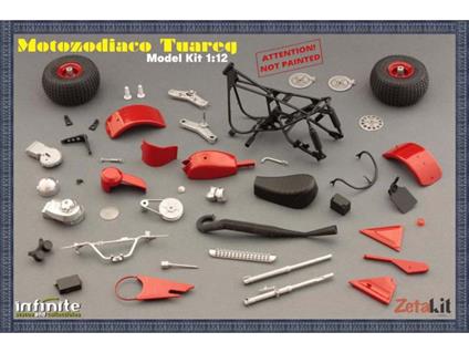 Tuareg Moto Zodiaco Model Kit 1/12 Model Kit Infinite Statue