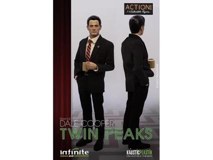 Agent Cooper Twin Peak Af 1/6 Regular Action Figura Infinite Statua