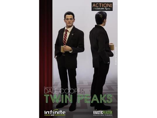 Agent Cooper Twin Peak Af 1/6 Regular Action Figura Infinite Statua