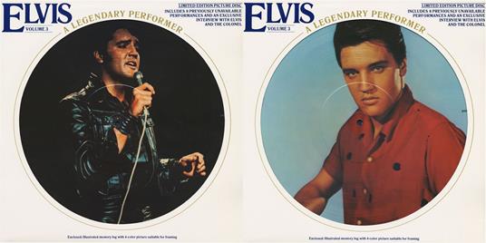 Vol.3 A Legendary Performer (Picture Disc) - Vinile LP di Elvis Presley
