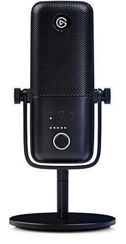 Elgato Wave:3 Microfono USB a Condensatore e Soluzione di Mixaggio Digitale, Tecnologia Anti-Clipping, Disattivazione Audio Capacitiva, Streaming e Podcasting