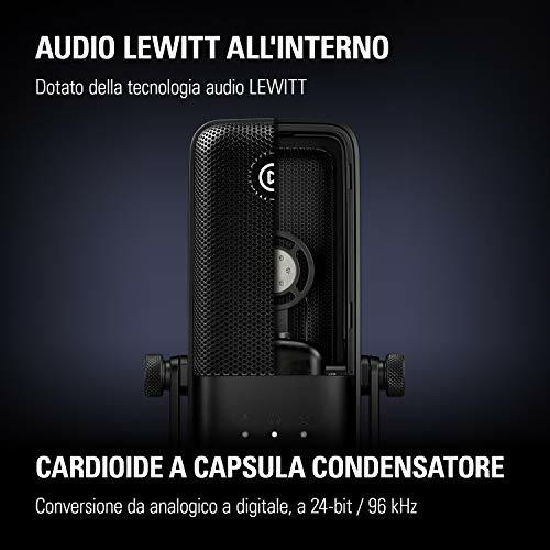 Elgato Wave:3 Microfono USB a Condensatore e Soluzione di Mixaggio Digitale, Tecnologia Anti-Clipping, Disattivazione Audio Capacitiva, Streaming e Podcasting - 6