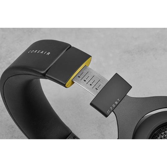 Corsair HS70 Bluetooth Cuffia Padiglione auricolare Connettore 3.5 mm USB tipo-C Nero - 10