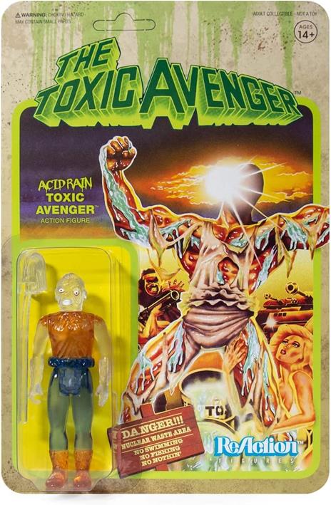 Toxic Avenger Reaction Action Figura Acid Rain Toxic Avenger 10 Cm Super7 - 2