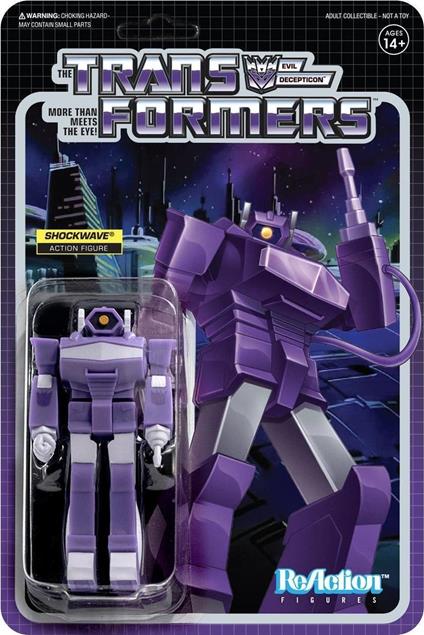 Transformers: Super7 - Reaction Figures Wave 2 - Shockwave