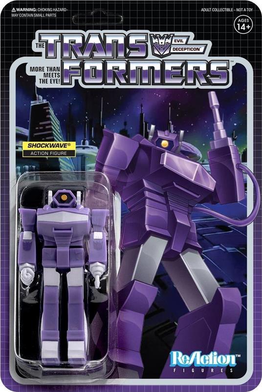 Transformers: Super7 - Reaction Figures Wave 2 - Shockwave