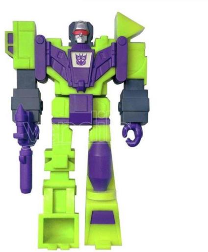 Transformers Reaction Action Figura Wave 3 Devastator 15 Cm Super7