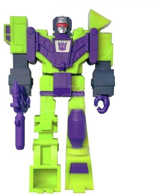 Transformers Reaction Action Figura Wave 3 Devastator 15 Cm Super7