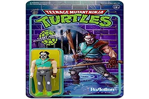 Super 7 Super7 Casey Jones, Tartarughe Ninja Mutant W3, Multicolore