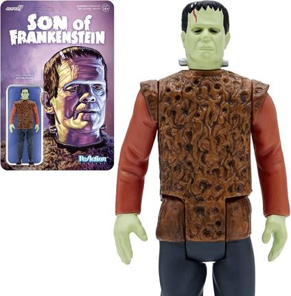 Universal Monsters Reaction Action Figura The Monster From Son Of Frankenstein 10 Cm Super7