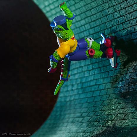 Tartarughe Ninja Reaction Action Figura Mondo Gecko Wave 4 10 Cm Super7 - 4