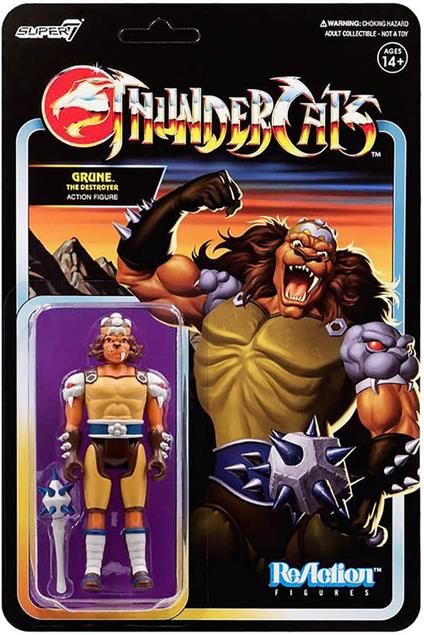 Thundercats Reaction Action Figura Grune The Destroyer Wave 2 10 Cm Super7