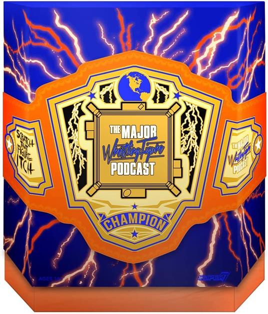 Major Wrestling Podcast Ultimates Action Figura Wave 1 Brian Myers 18 Cm Super7 - 2