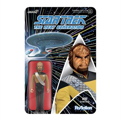 Star Trek: Super7 - The Next Generation Reaction Figure Wave 1 - Worf
