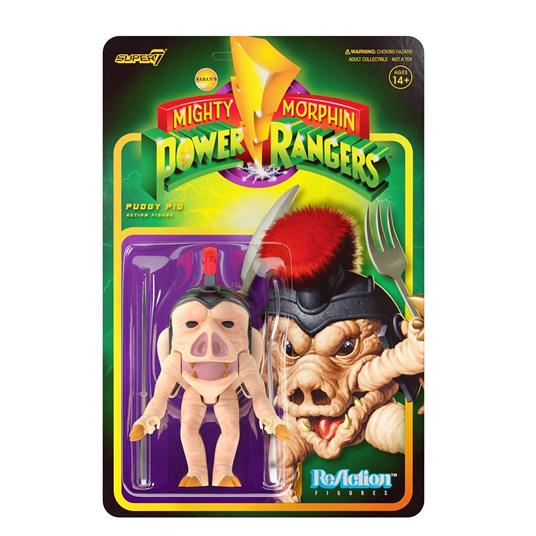 Mighty Morphin'' Power Rangers: Super7 - Super7 -: Super7 - Wave 1 - Pudgy Pig