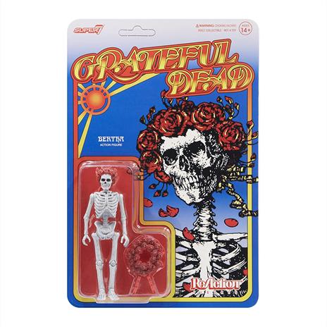 Grateful Dead Reaction Action Figura Bertha 10 Cm Super7 - 2