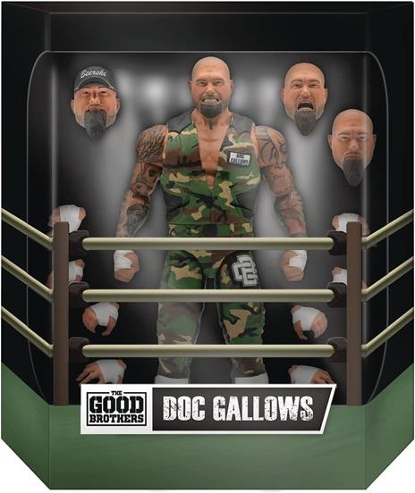 Good Brothers Wrestling Ultimates Action Figura Doc Gallows 18 Cm Super7 - 2