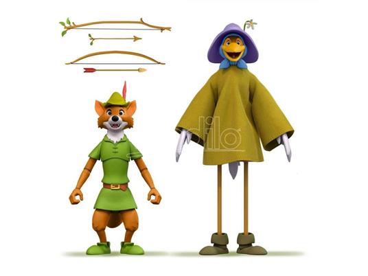 Robin Hood Disney Ultimates Action Figura Robin Hood Stork Costume 18 Cm Super7