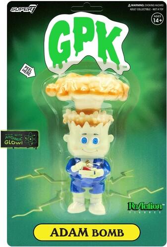 Garbage Pail Kids: Super7 - Reaction Figure Adam Bomb (Glow)