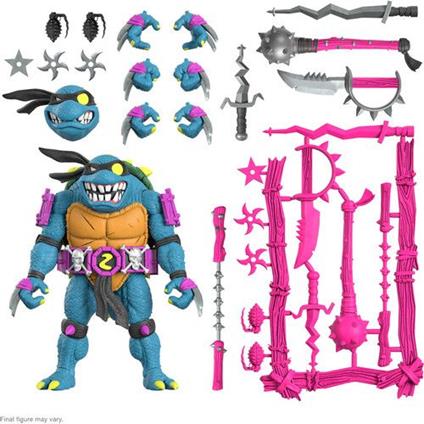 Tartarughe Ninja Ultimates Action Figura Slash 18 Cm Super7